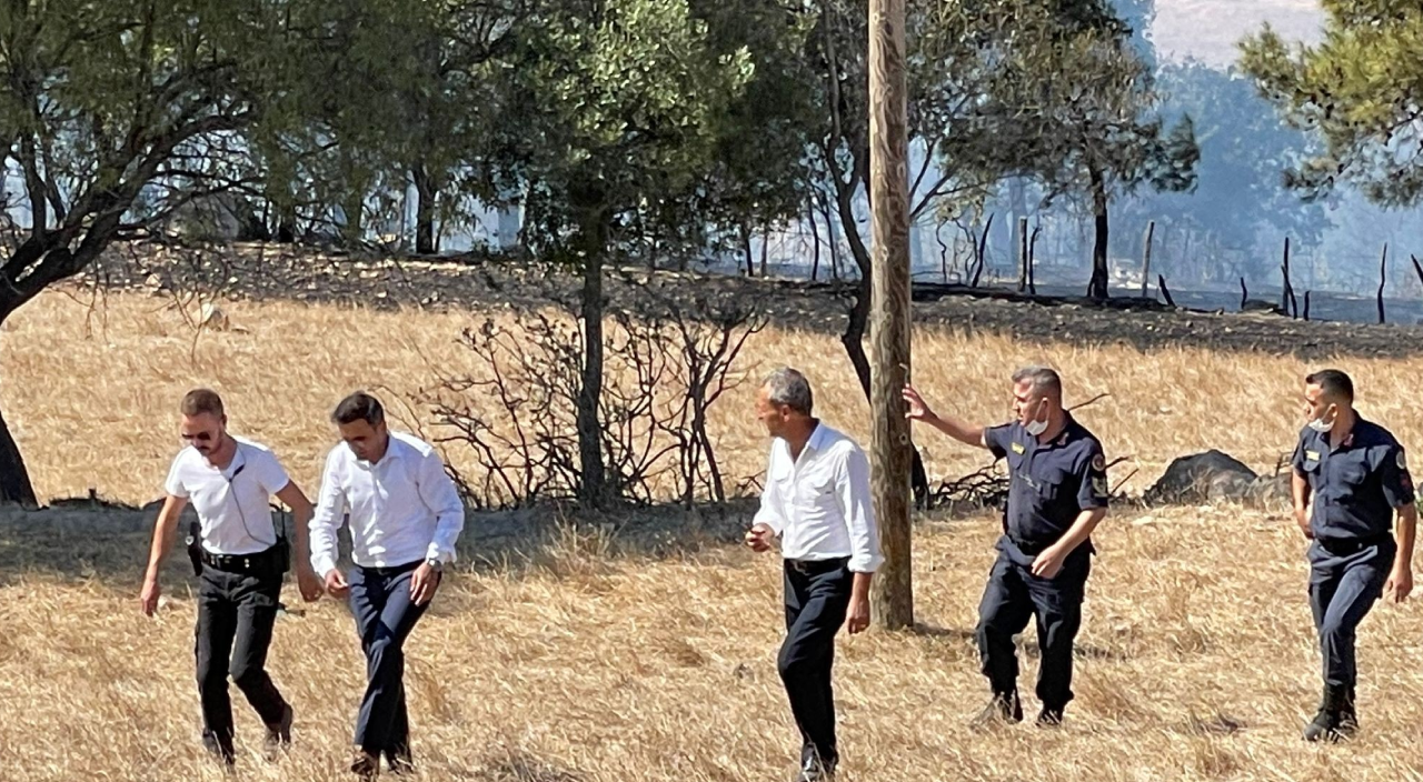 Çanakkale'de orman yangını! Havadan müdahale ediliyor